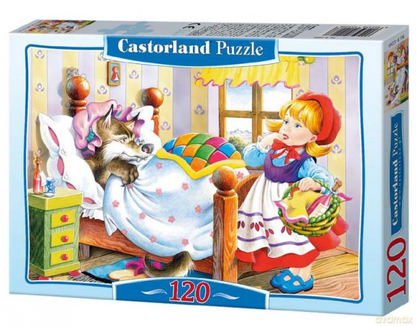 CASTOR 120 Czerwony Kapturek B-12268 [PUZZLE]