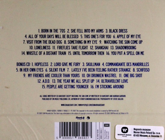 Ed Harcourt: Until Tomorrow Then [2CD]