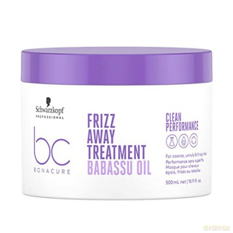 Schwarzkopf Professional Nourishing mask for unruly and frizzy hair BC Bonacure Frizz Away (Treatment) - Volume: 500 ml