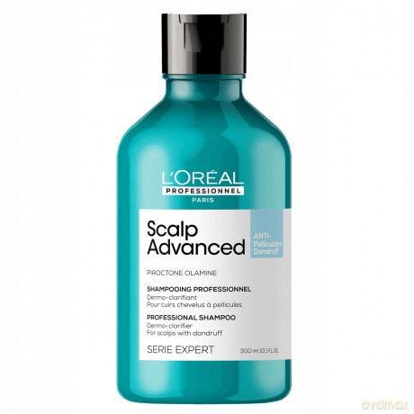 L´Oréal Professionnel (Anti-Dandruff Dermo Clarifier Shampoo) Scalp Advanced - Volume: 300 ml