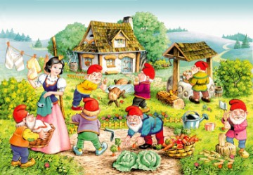 CASTOR 120 Królewna Śnieżka B-12220 [PUZZLE]