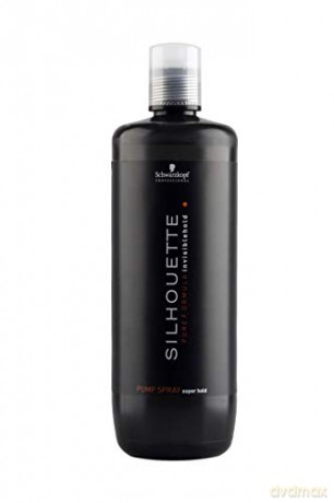 Schwarzkopf Professional Replacement economical refill for stiff hair Silhouette (Super Hold Setting Lotion) - Volume: 1000 ml