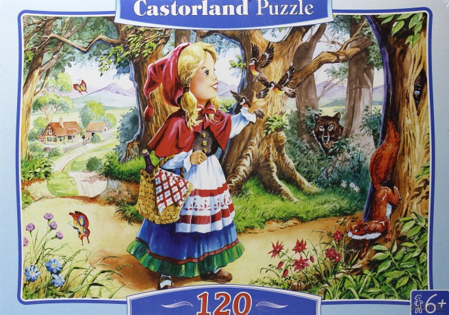 CASTOR 120 Czerwony Kapturek 12381 [PUZZLE]