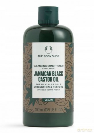The Body Shop Leave-in conditioner for curly and wavy hair Jamaican Black Castor Oil (Leave-in Conditioner) 400 ml