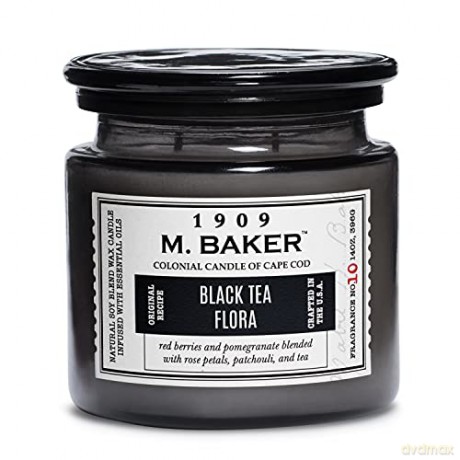 Colonial Candle Scented candle Black Tea Flora 396 g
