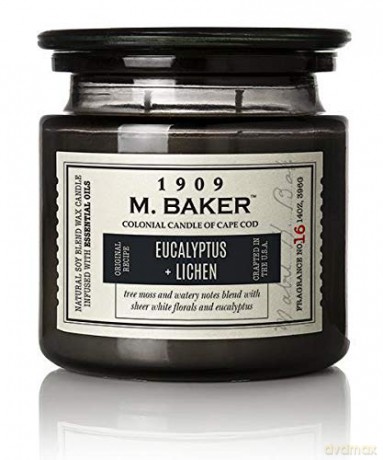 Colonial Candle Scented candle Black Eucalyptus and Lichen 396 g