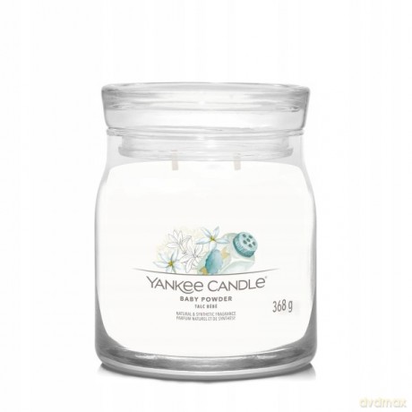 Świeca zapachowa sojowa Baby Powder Yankee Candle 368 g 1 szt.