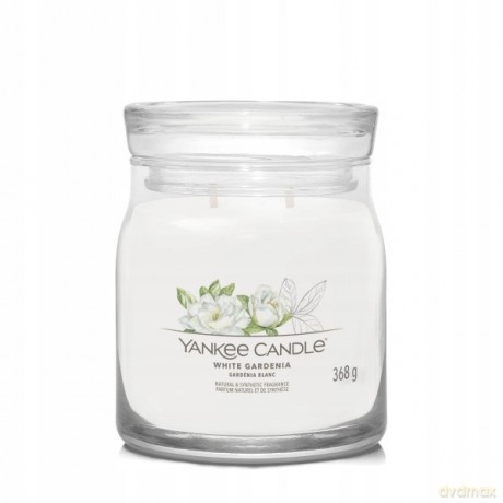 Świeca zapachowa sojowa White Gardenia Yankee Candle 368 g 1 szt.