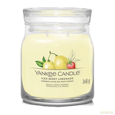 Yankee Candle Aromatic candle Signature glass medium Iced Berry Lemonade 368 g