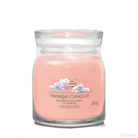 Yankee Candle Aromatic candle Signature glass medium Watercolor Skies 368 g