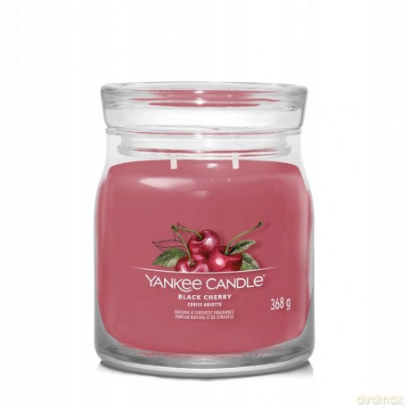 Świeca zapachowa sojowa Black cherry Yankee Candle 368 g 1 szt.