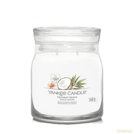 Yankee Candle Aromatic candle Signature glass medium Coconut Beach 368 g