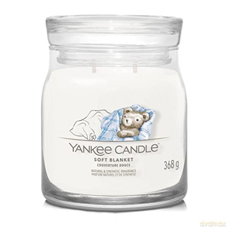 Yankee Candle Aromatic candle Signature glass medium Soft Blanket 368 g