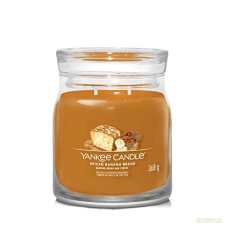 Yankee Candle Aromatic candle Signature glass medium Spiced Banana Bread 368 g