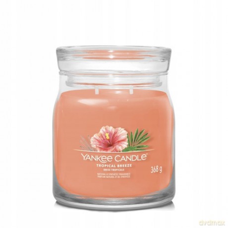 Yankee Candle Aromatic candle Signature glass medium Tropica l Breeze 368 g