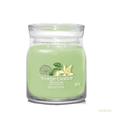 Yankee Candle Aromatic candle Signature glass medium Vanilla Lime 368 g