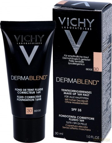 Vichy Corrective Fluid Makeup SPF 35 Dermablend 16H 30 ml - Shade: 30 BEIGE