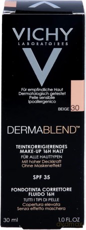 Vichy Corrective Fluid Makeup SPF 35 Dermablend 16H 30 ml - Shade: 30 BEIGE