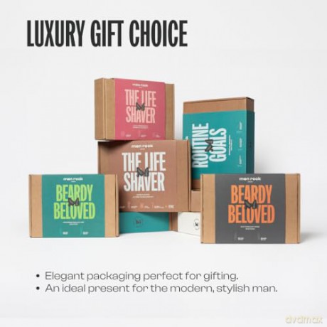 Men Rock London Dárková sada péče o vousy Sicilian Lime (Beard Care Gift Set)