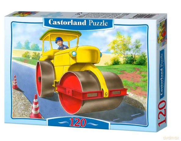 CASTOR 120 Walec Drogowy B-12534 [PUZZLE]