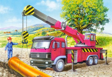 CASTOR 120 Dźwig B-12558 [PUZZLE]