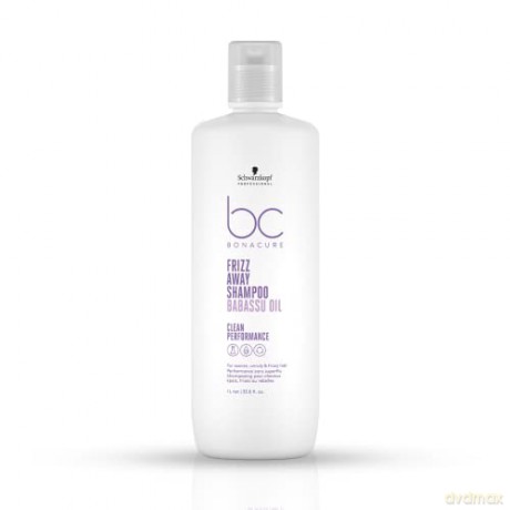 Schwarzkopf Professional Shampoo for unruly and frizzy hair BC Bonacure Frizz Away (Shampoo) - Volume: 1000 ml