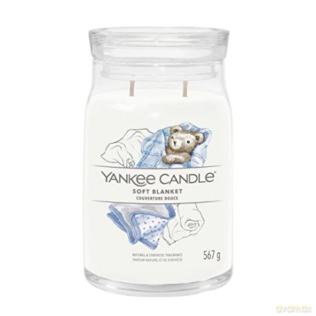 Yankee Candle Aromatic candle Signature glass large Soft Blanket 567 g