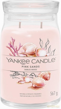Yankee Candle Aromatic candle Signature large glass Pink Sands 567 g