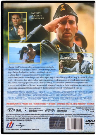 Kapitan Corelli [DVD]