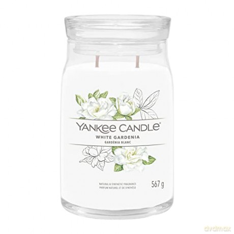 Yankee Candle Aromatic candle Signature large glass White Gardenia 567 g