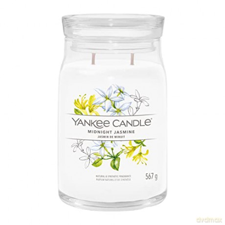 Yankee Candle Aromatic candle Signature glass large Midnight Jasmine 567 g