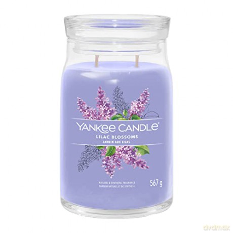 Yankee Candle Aromatic candle Signature glass large Lilac Blossoms 567 g