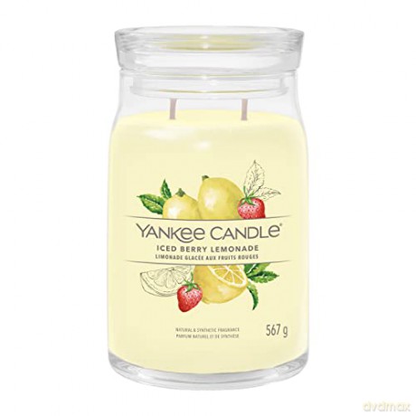 Yankee Candle Aromatic candle Signature large glass Iced Berry Lemonade 567 g