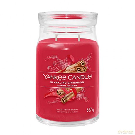 Yankee Candle Aromatic candle Signature large glass Sparkling Cinnamon 567 g