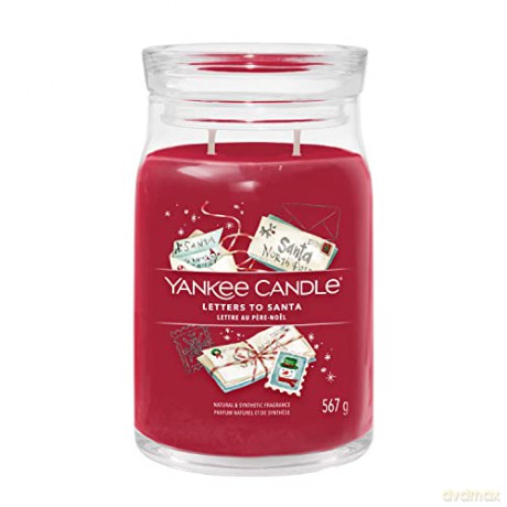 Yankee Candle Aromatic candle Signature glass large Letters To Santa 567 g