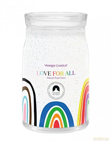 Yankee Candle Aromatic candle Signature glass large Love for All 567 g