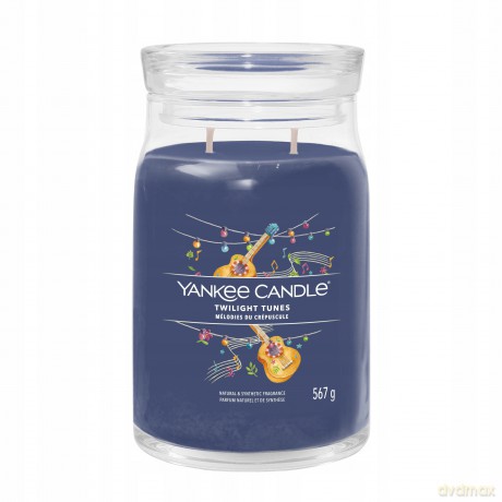 Yankee Candle Aromatic candle Signature glass large Twilight Tunes 567 g