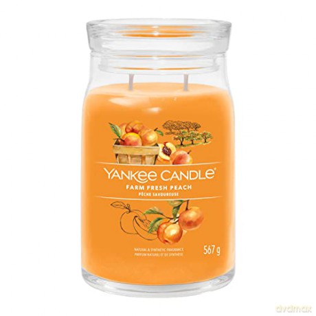 Yankee Candle Aromatic candle Signature large glass Farm Fresh Peach 567 g