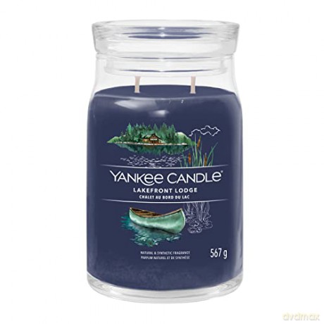 Yankee Candle Aromatic candle Signature glass large Lakefront Lodge 567 g