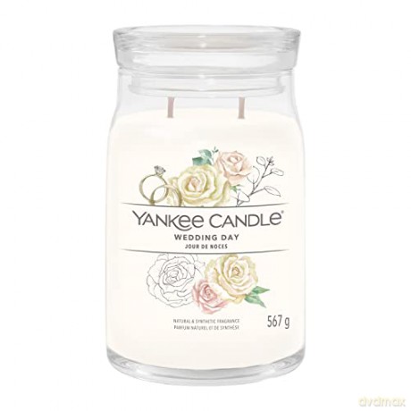 Yankee Candle Aromatic candle Signature large glass Wedding Day 567 g
