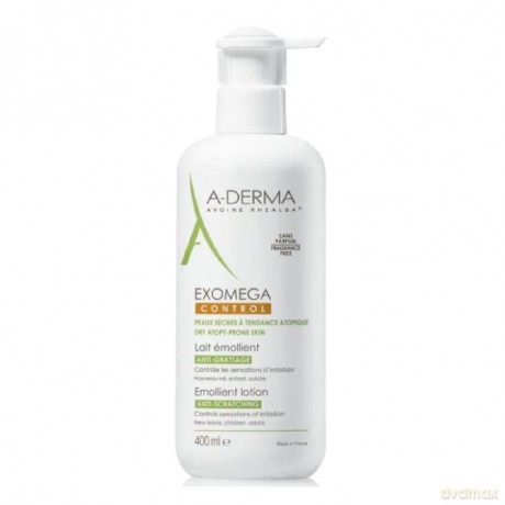 A-DERMA ADERMA Exomega Control Milk emollient - Volume: 400 ml