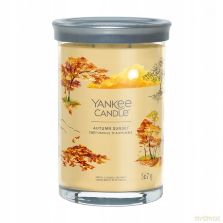 Yankee Candle Aromatic candle Signature tumbler large Autumn Sunset 567 g