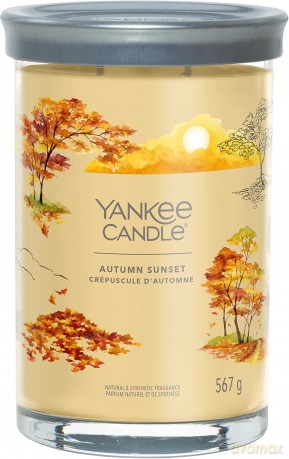 Yankee Candle Aromatic candle Signature tumbler large Autumn Sunset 567 g