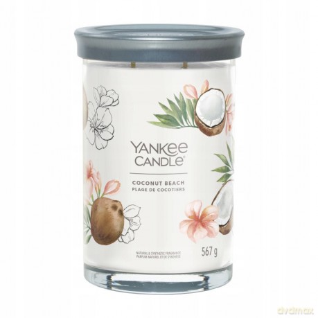 Yankee Candle Aromatic candle Signature tumbler large Coconut Beach 567 g