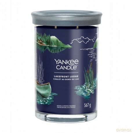 Yankee Candle Aromatic candle Signature tumbler large Lakefront Lodge 567 g