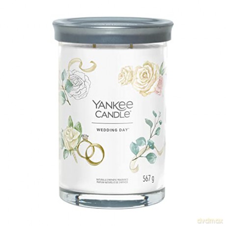 Yankee Candle Aromatic candle Signature tumbler large Wedding Day 567 g