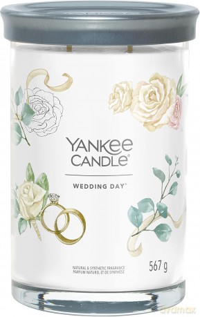 Yankee Candle Aromatic candle Signature tumbler large Wedding Day 567 g