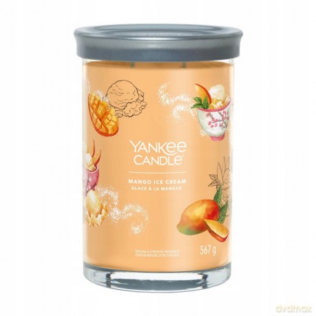 Yankee Candle Aromatic candle Signature tumbler large Mango Ice Cream 567 g