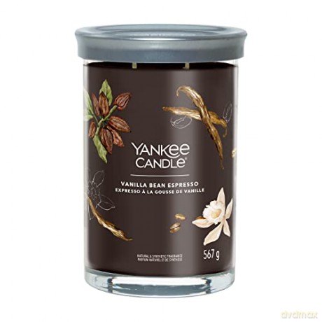 Yankee Candle Aromatic candle Signature tumbler large Vanilla Bean Espresso 567 g