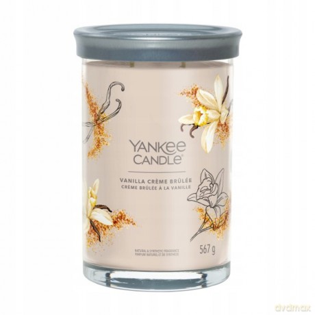 Yankee Candle Aromatic candle Signature tumbler large Vanilla Creme Brulée 567 g